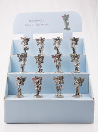 Birthstone Fairy Pewter Figurine set of 12 Months - 12 Fairies Wholesale