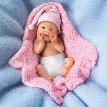 Bundle of Love Pink Baby - Bundle Babies by Sherry Rawn Ashton Drake Doll