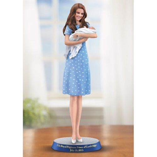 Catherine and Prince George His Royal Highness Bradford Exchange Figurine