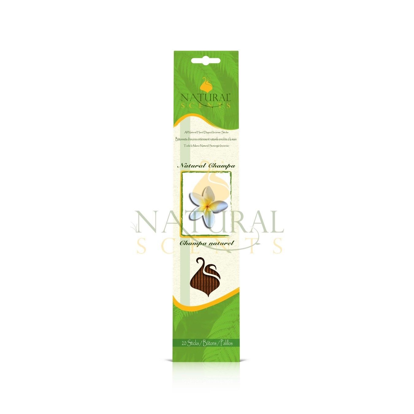 Champa Incense Sticks Natural Scents® - Pack of 20 - NS 51674