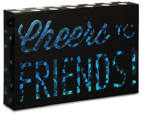 Cheers To Friends Wine and Friends Wall Plaque - Fabulous Hiccup Girls