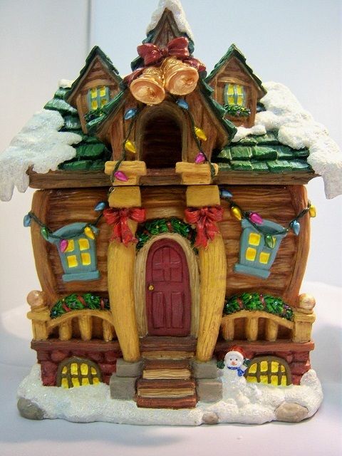 Christmas Story House Figurine San Francisco Music Box