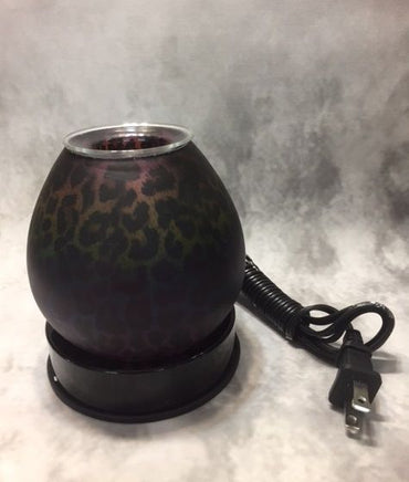 Colourful Leopard Touch Lamp Burner Warmer Soy  Oils Fragrance Oil Burner OA-343