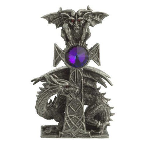 Conspirators Pewter Myth and Magic - Gargoyle and Dragon Figurine