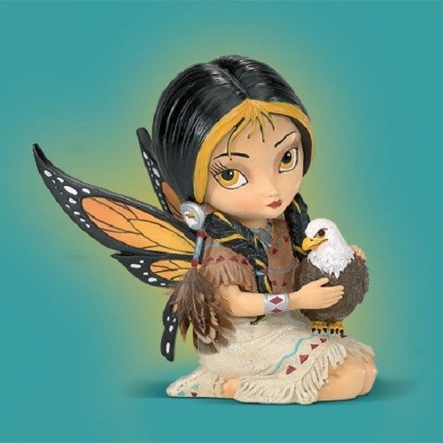 Dreamsky Fairy Eagle Native Spirit Maidens Figurine Jasmine Becket-Griffith