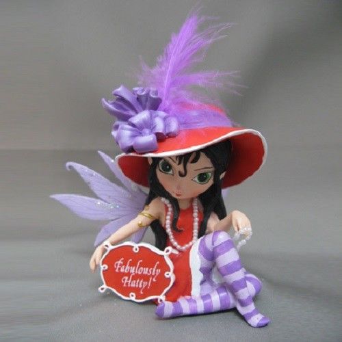 Fabulously Hatty! Fairy Figurine- Fabulous Hatterific - Jasmine Becket-Griffith