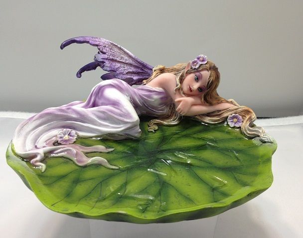 Fairy Trinket Tray by the Water Fairies Figurine - ZEM   WE COMBINE SHIPPING