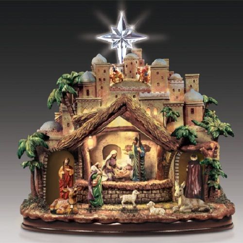 Following the Star Nativity Christmas Figurine - Bradford Exchange