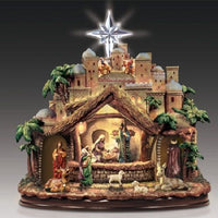 Following the Star Nativity Christmas Figurine - Bradford Exchange