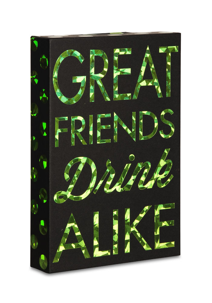 Great Friends Drink Alike Wall Plaque - Cocktails - Fabulous Hiccup Girls