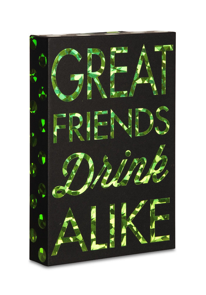 Great Friends Drink Alike Wine and Friends Wall Plaque - Fabulous Hiccup Girls