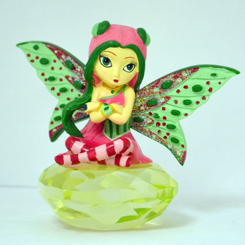 Green With Envy Jasmine Becket Griffith Fairy Figurine Bradford Exchange