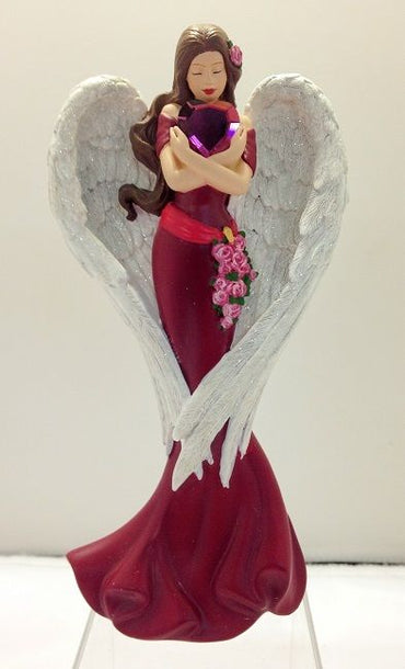 Heart of Grace - Heartfelt Promises Angel Figurine - Bradford Exchange