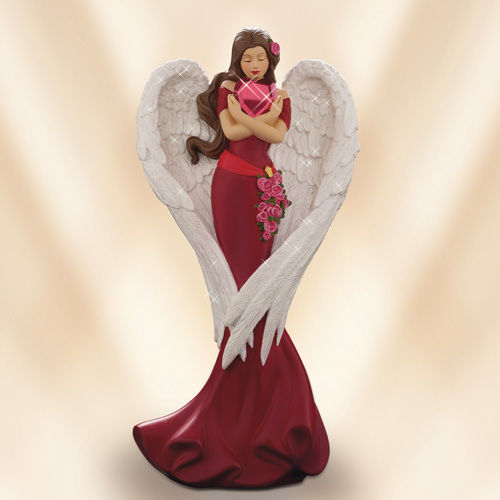 Heart of Grace - Heartfelt Promises Angel Figurine - Bradford Exchange