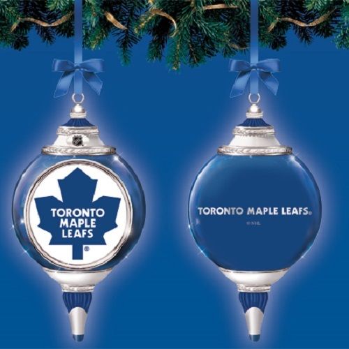 Hockey Toronto Maple Leafs Ornament - Bradford Exchange