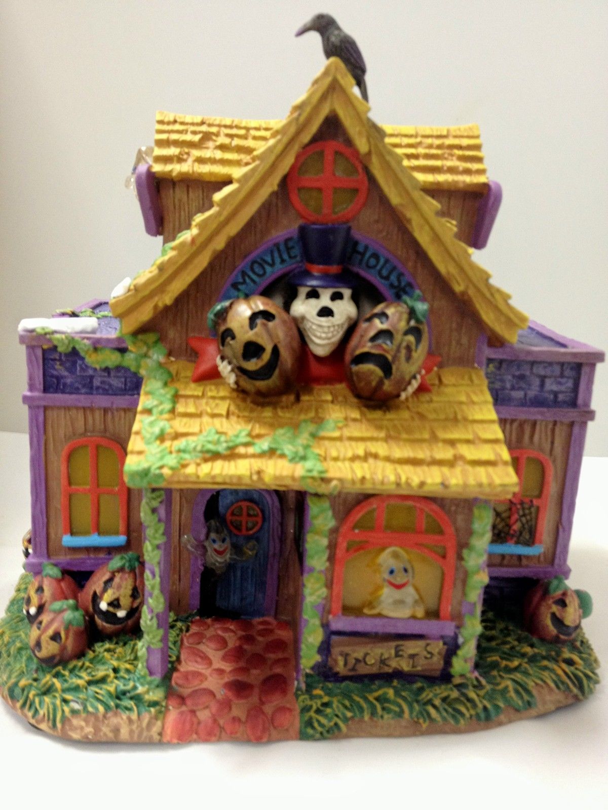 Hundred Acre Movie House - Poohs Hundred Acre Halloween Village Bradford SALE