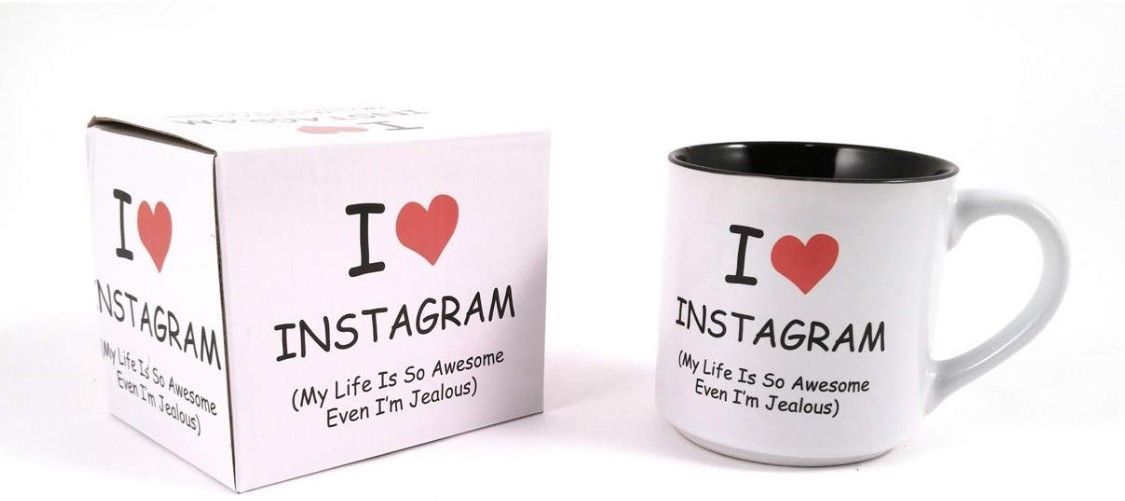 I Love Instagram Ceramic Mug  - SP