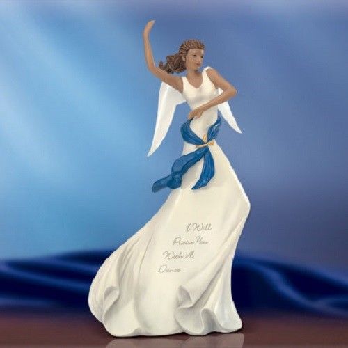 I Will Praise You With a Dance Angels of Praise Figurine Bradford Exchange