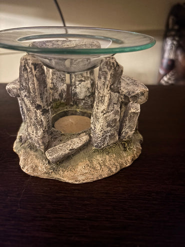 Stonehenge fragrance oil burner alternate view