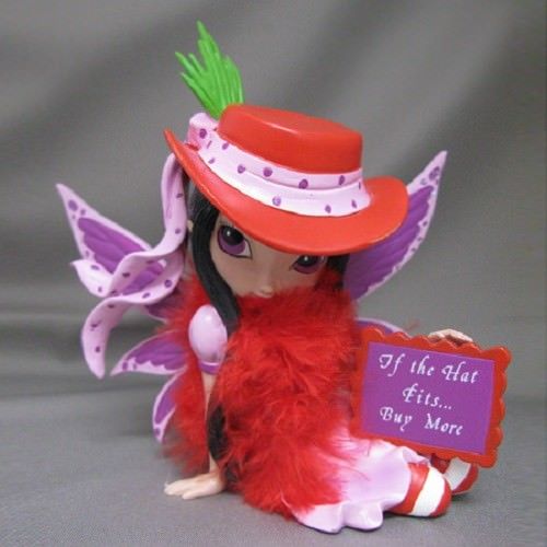 If The Hat Fits! Fairy Figurine- Fabulous Hatterific - Jasmine Becket-Griffith