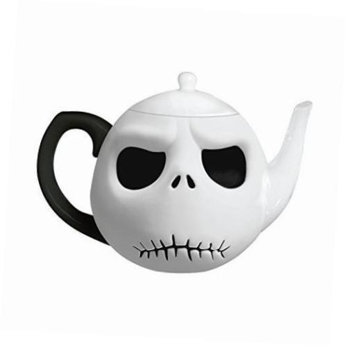 Jack s Head Teapot Nightmare Before Christmas  Ceramic Teapot - Vand