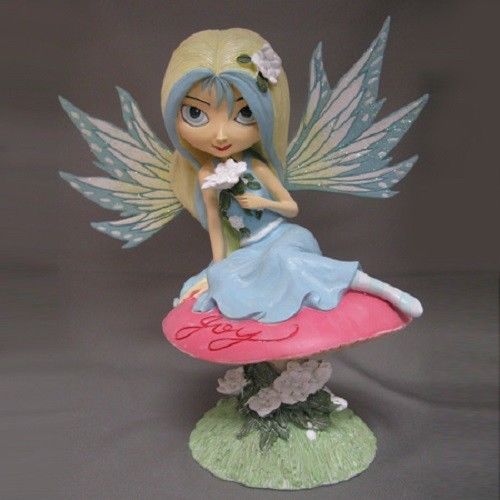 Joy  Large Jasmine Becket-Griffith Magical Garden Fairy Figurine 12 inches