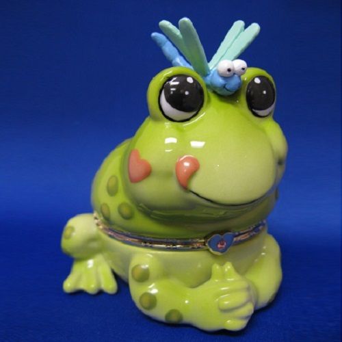 Jumpy Frog Trinket Box - Bradford Exchange