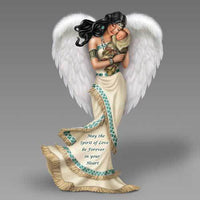 Loves Eternal Embrace Native Angel Baby Spirits of the Heart Figurine Bradford