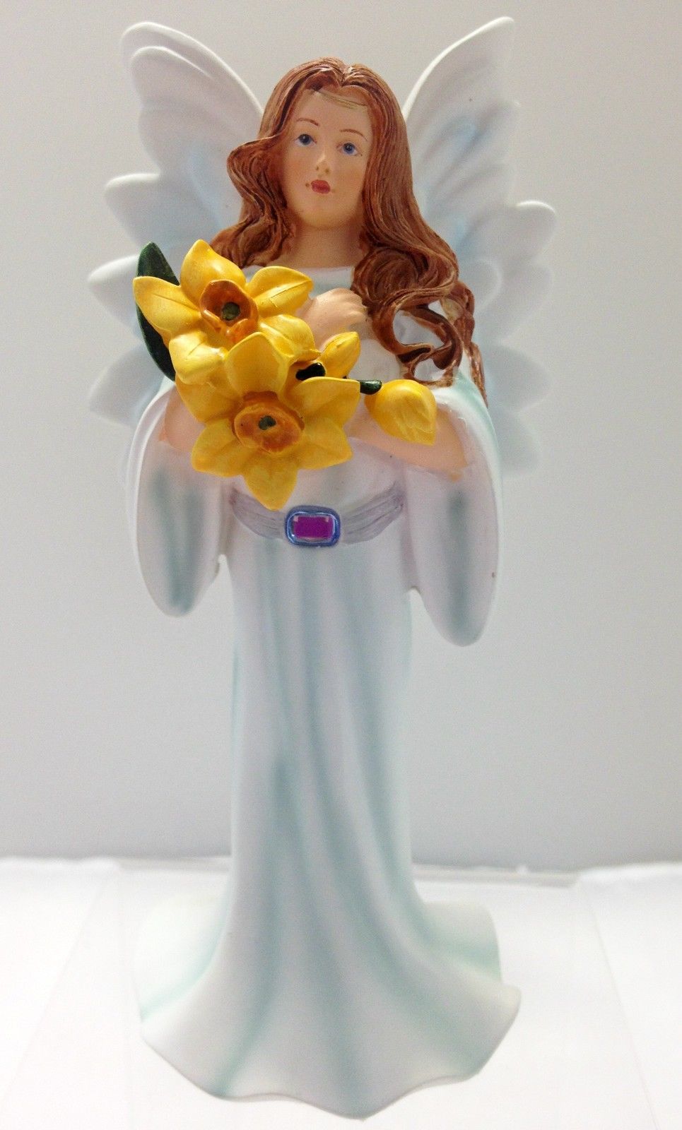 March Angel - Monthly Hallelujah Collectable Angel Figurine Sandra Kuck