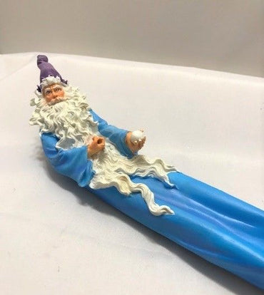 Merlin Wizard Fantasy Ashcatcher Incense Burner Resin - NS