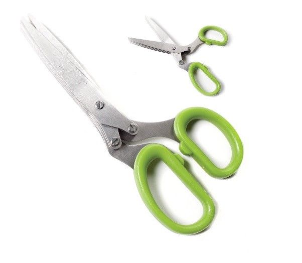 Multi Blade Herb Scissors Home Decor - AB