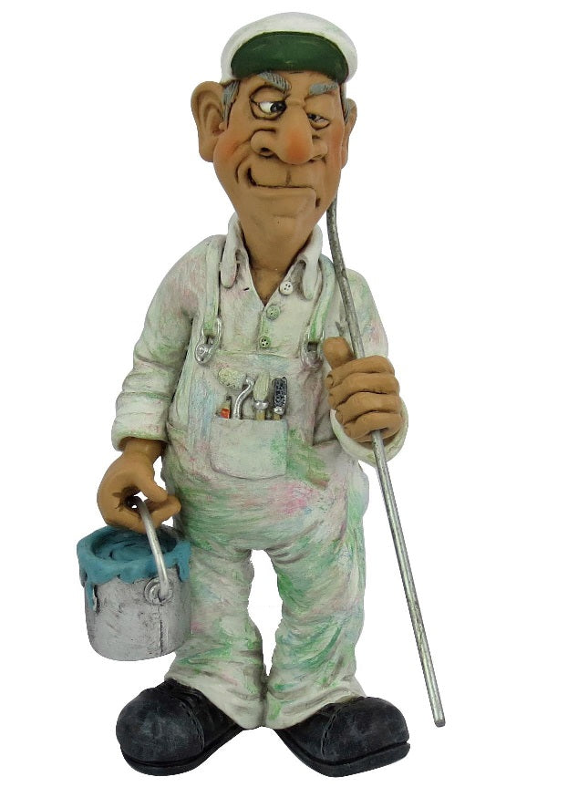 Grumpy Jon Painter Figurine World of Groggs