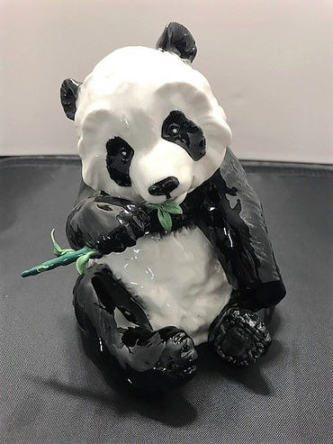 Panda Bear Fine Porcelain Collectible Statue - SCR