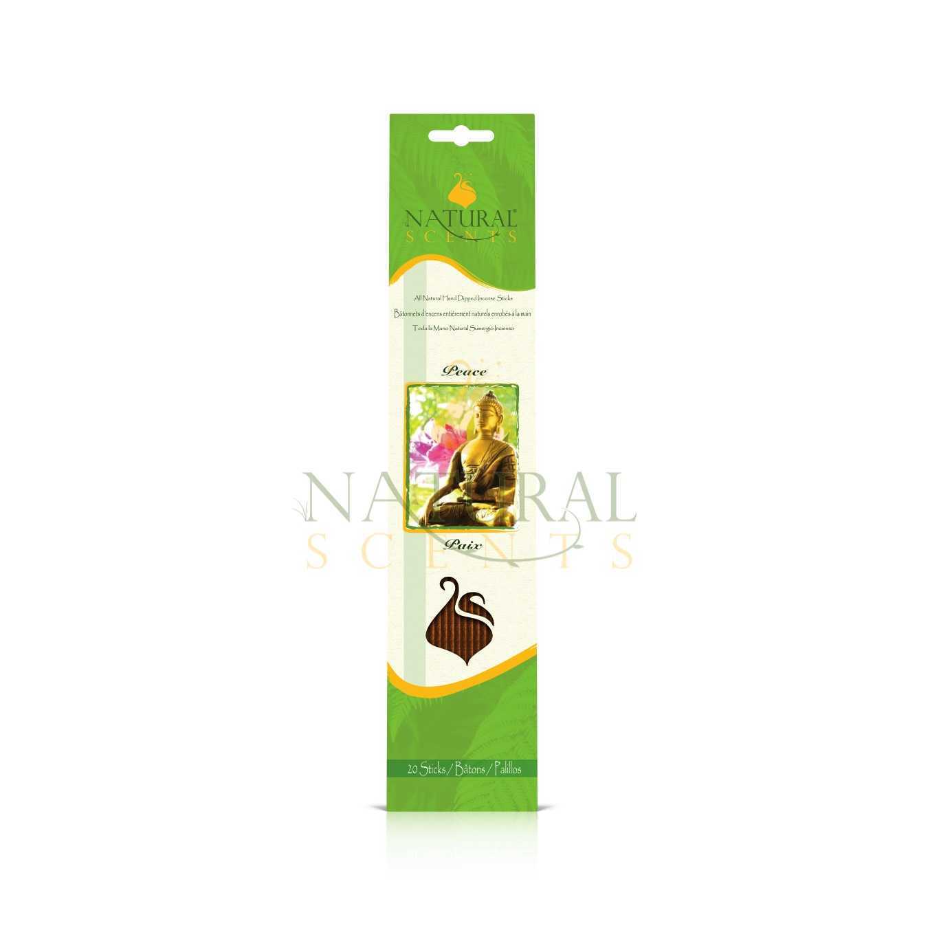 Peace Incense Sticks Natural Scents® - Pack of 20 - NS 51630