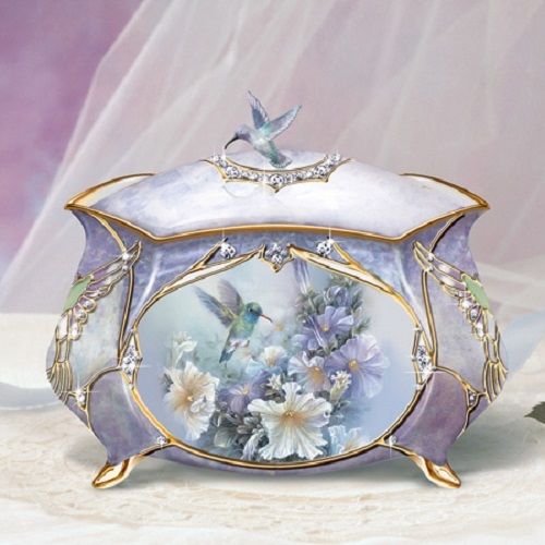 Precious Treasures Trinket Box Lena Liu - Bradford Exchange