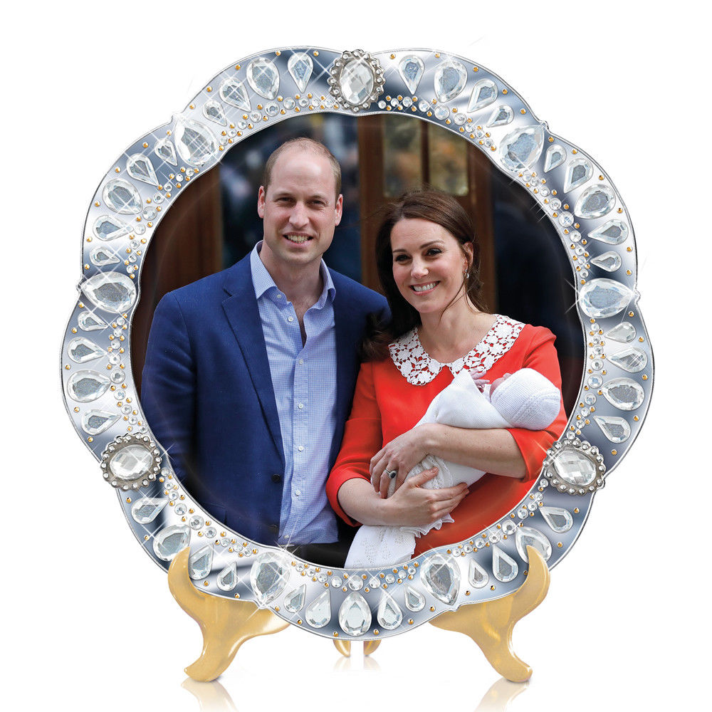 Prince of Cambridge Louis Royal Plate Prince William Princess Catherine Baby