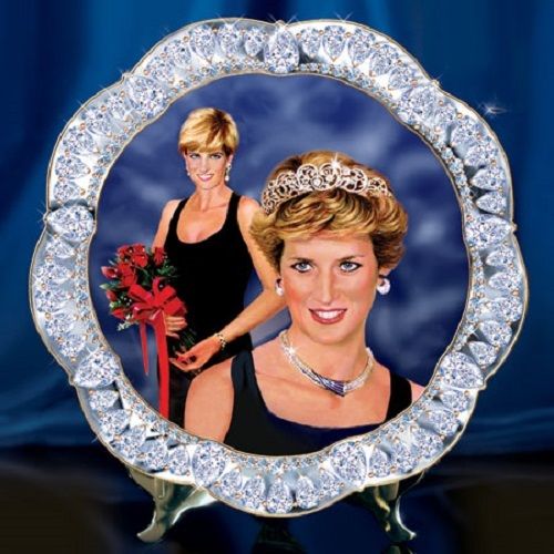 Princess Diana The People 's Princess Collector Plate Royal Bradford Exchange