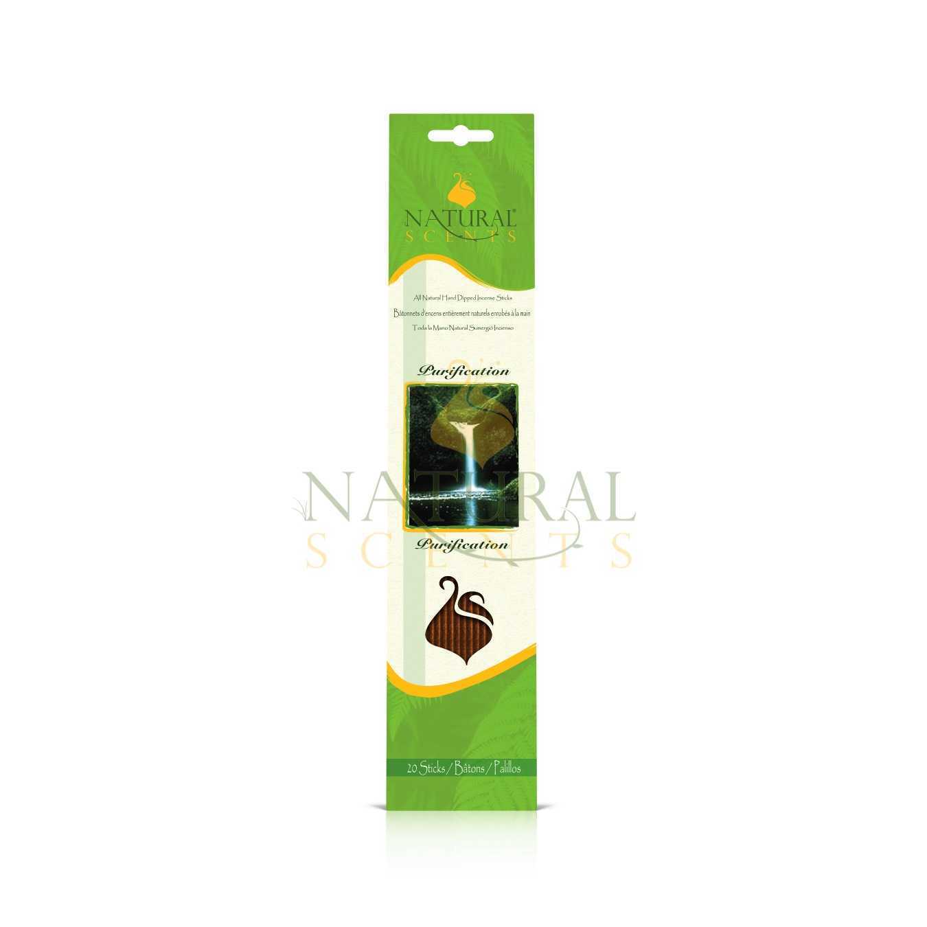 Purification Incense Sticks Natural Scents® - Pack of 20 - NS 51699