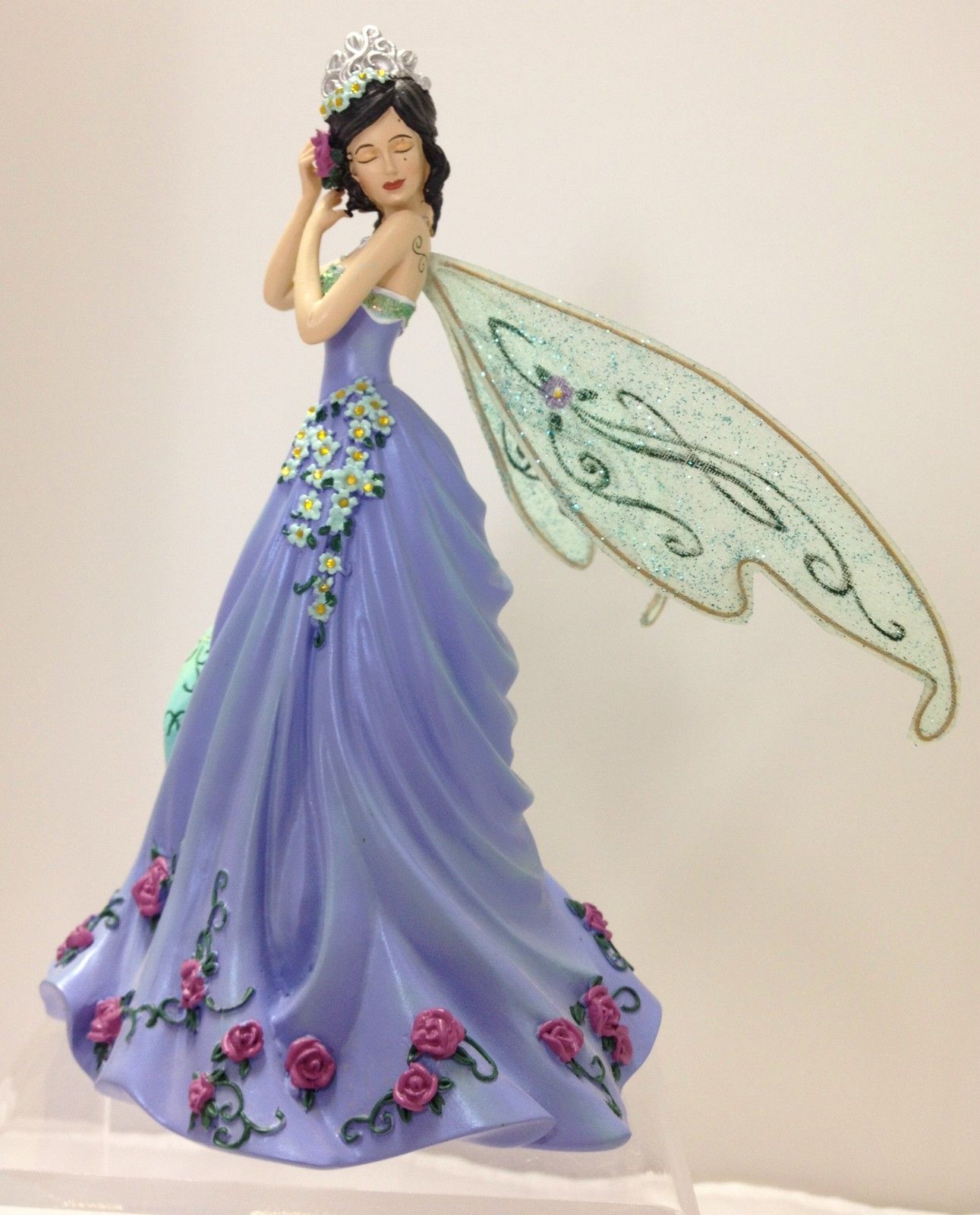 Queen of the Spring Equinox Fairy  Lady Figurine Bradford Exchange