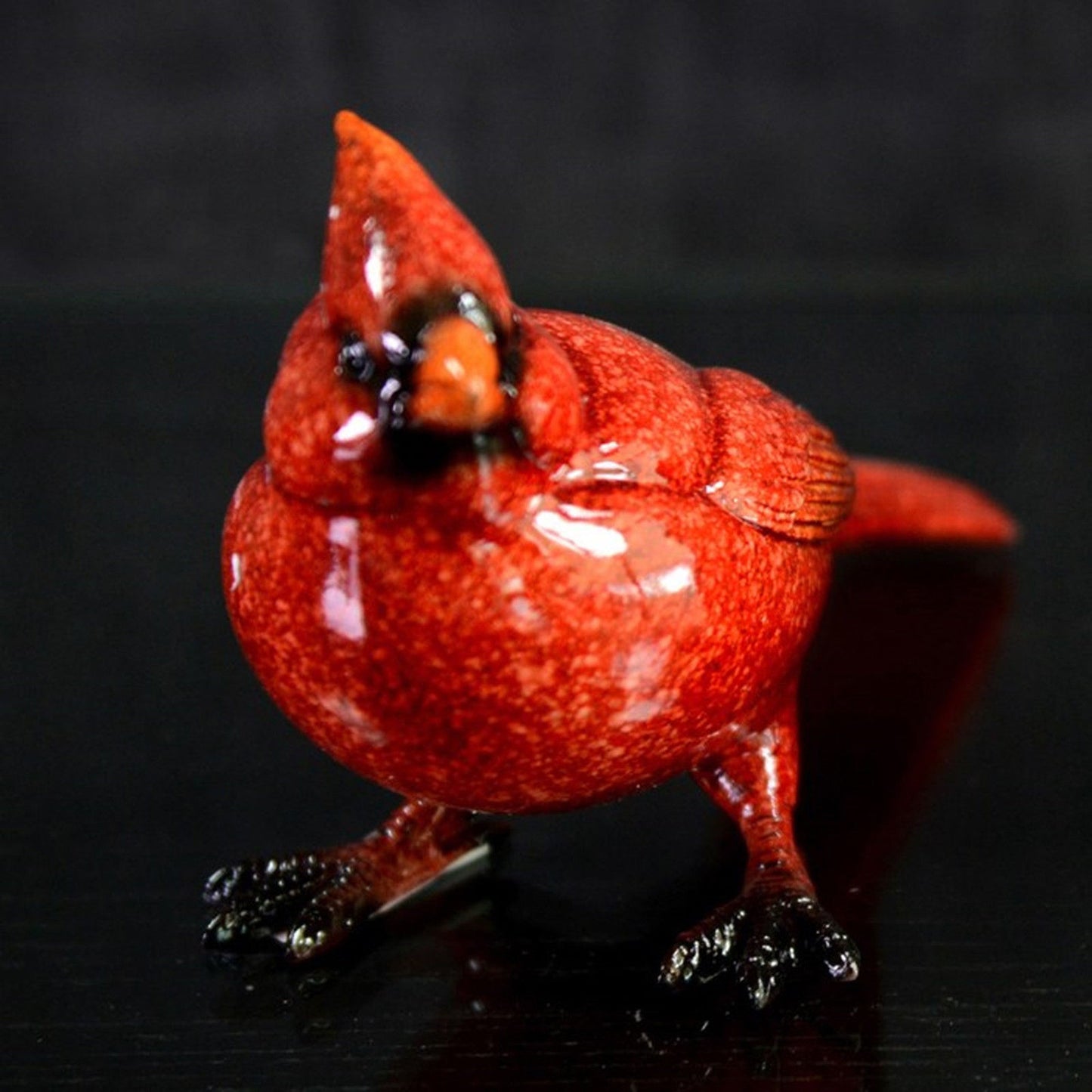 Red Cardinal Bird Figurine Resin 18-018 - LB