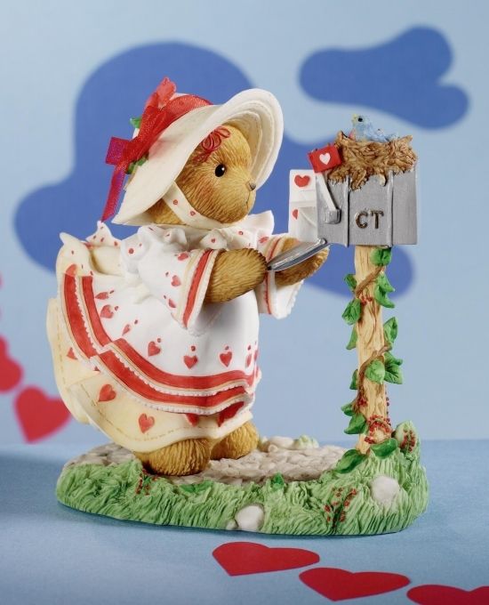 Sealed With A Kiss Cherished Teddies Teddy Bear Figurine