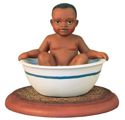 Silas Emma Jane's Babies Ebony Black Child Figurine - United Treasures