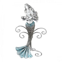 Sirena Mermaid Porcelain and Metal Figurine - Jewels of the Sea Collection Decor