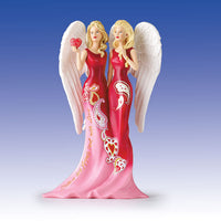 Sisters are Angels Sent with Love Thomas Kinkade Angelic Figurine