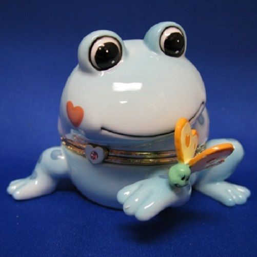 Skippy Frog Trinket Box - Bradford Exchange