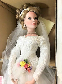 Spring Promise Bride Porcelain Ashton Drake Doll