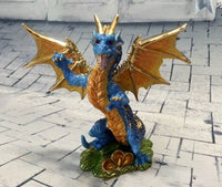 Squama Dragon - Crystal Mementos Pewter and Coloured Enamel Figurine