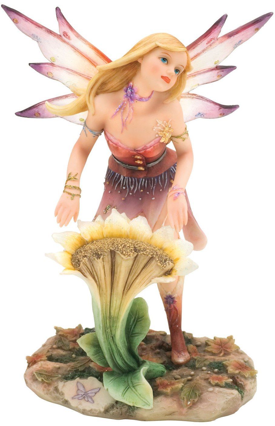 Suntyme Band Fairy Figurine - Faerie Glen Collection Retired  Munro