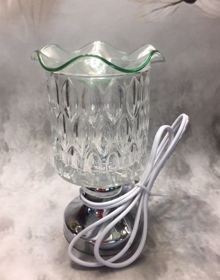 Tall Clear Touch Lamp Burner Warmer Soy &amp; Oils Fragrance / Oil Burner TE424