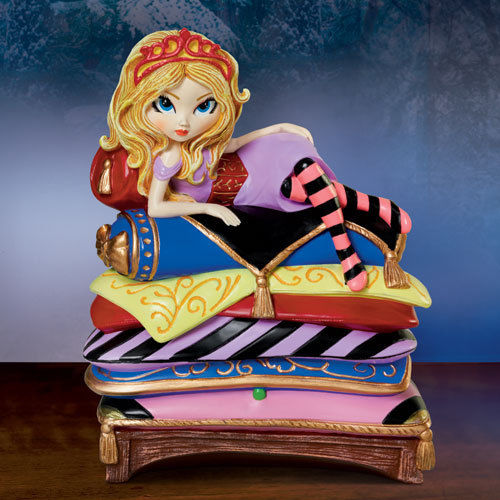 The Princess and the Pea Fairy Tales Figurine Jasmine Becket-Griffith